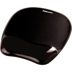 Fellowes Mouse Pad Black 9112101 - High-Quality, Comfort, and Precision